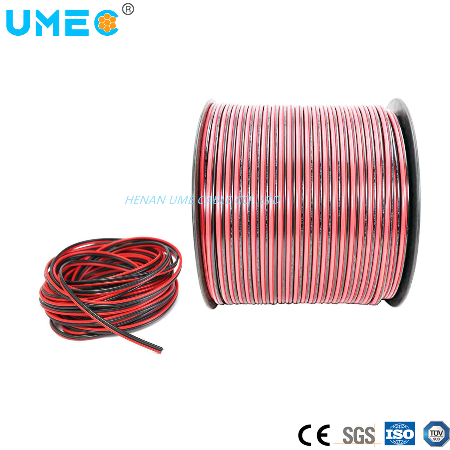 Made in China 300/500V Thermoplastic PVC Cable Spt-1 Spt-2 Spt-3 2X10AWG 2X12AWG 2X14AWG 2X16AWG 2X18AWG Twin Cable