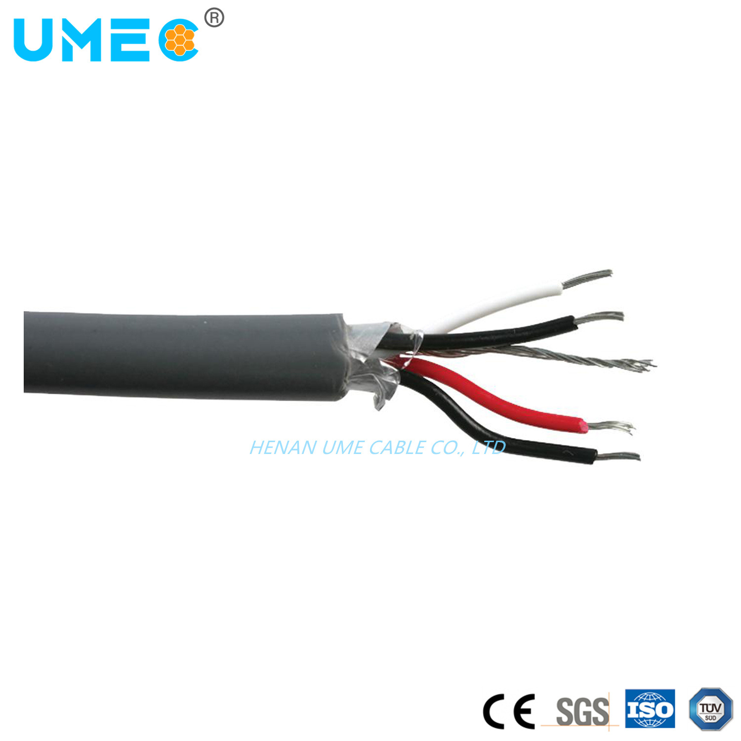 Network Cable Gray Cable Wire 300V 300/500V Shielded Armored Instrumentation and Thermoplastic Insulation Cable Computer Cable