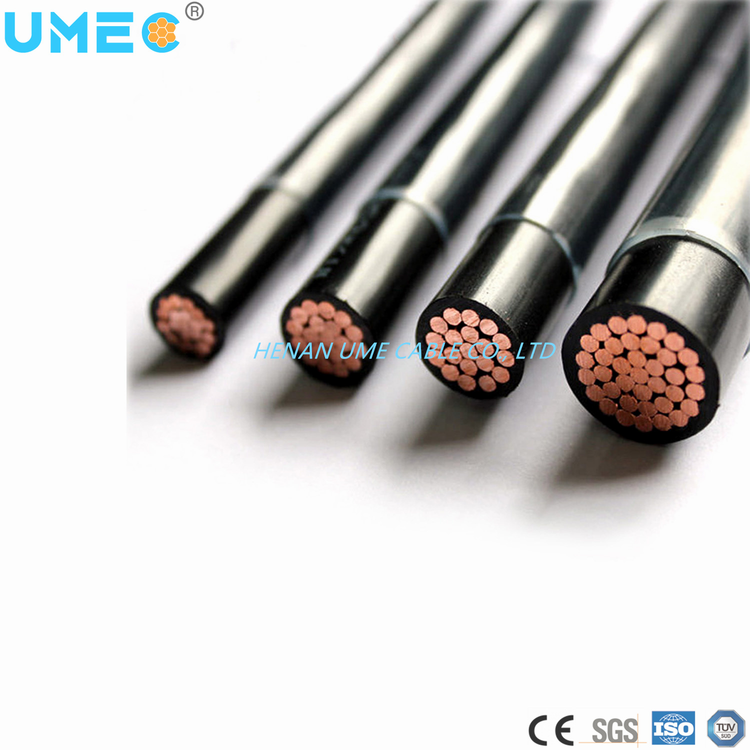 China 
                Cable de cobre de nylon PVC Insualted Cable Thhn Cable eléctrico 8mm 10mm 25mm 30mm Thhn
              fabricante y proveedor