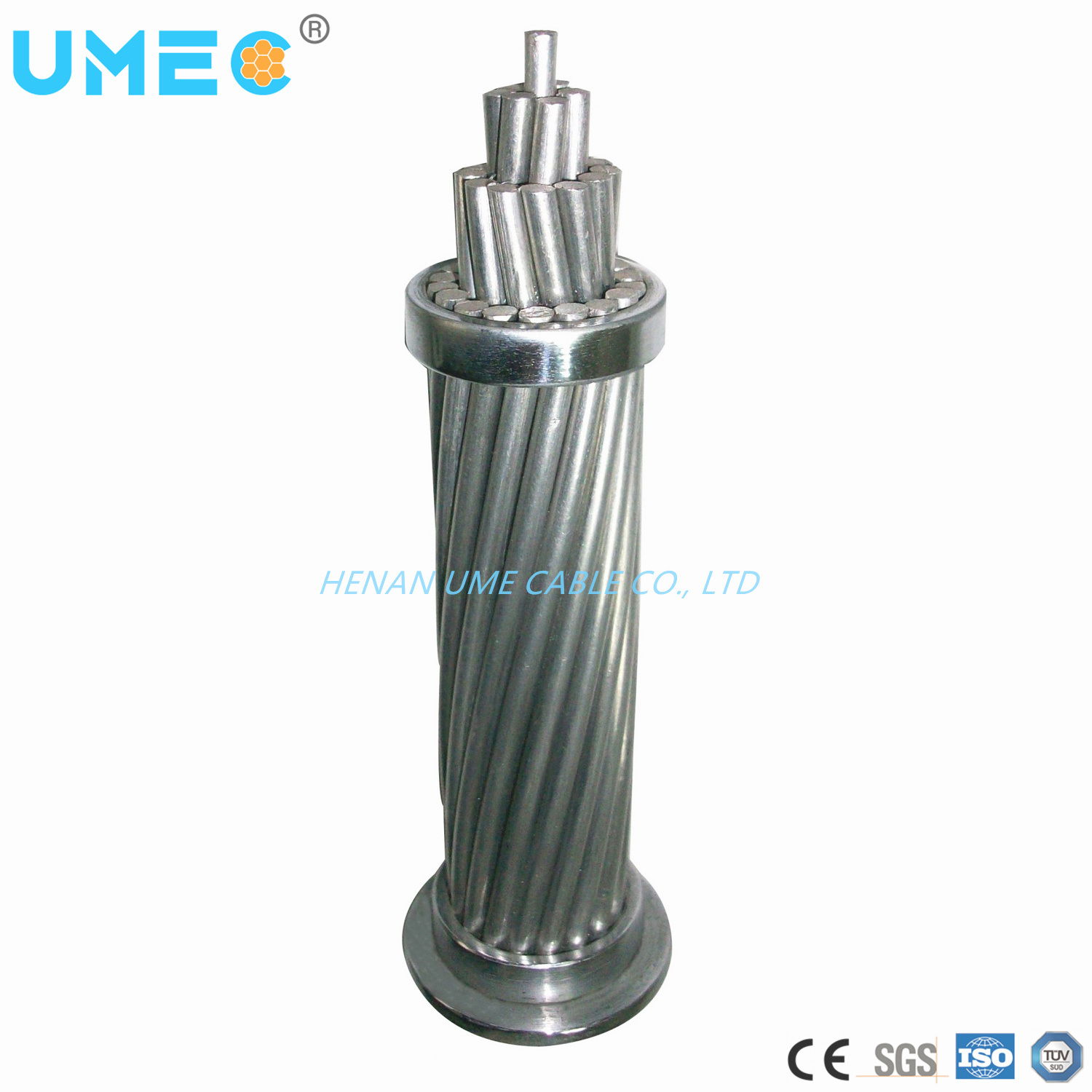 Overhead Conductor Cable All Aluminum Alloy Conductor AAAC AAC