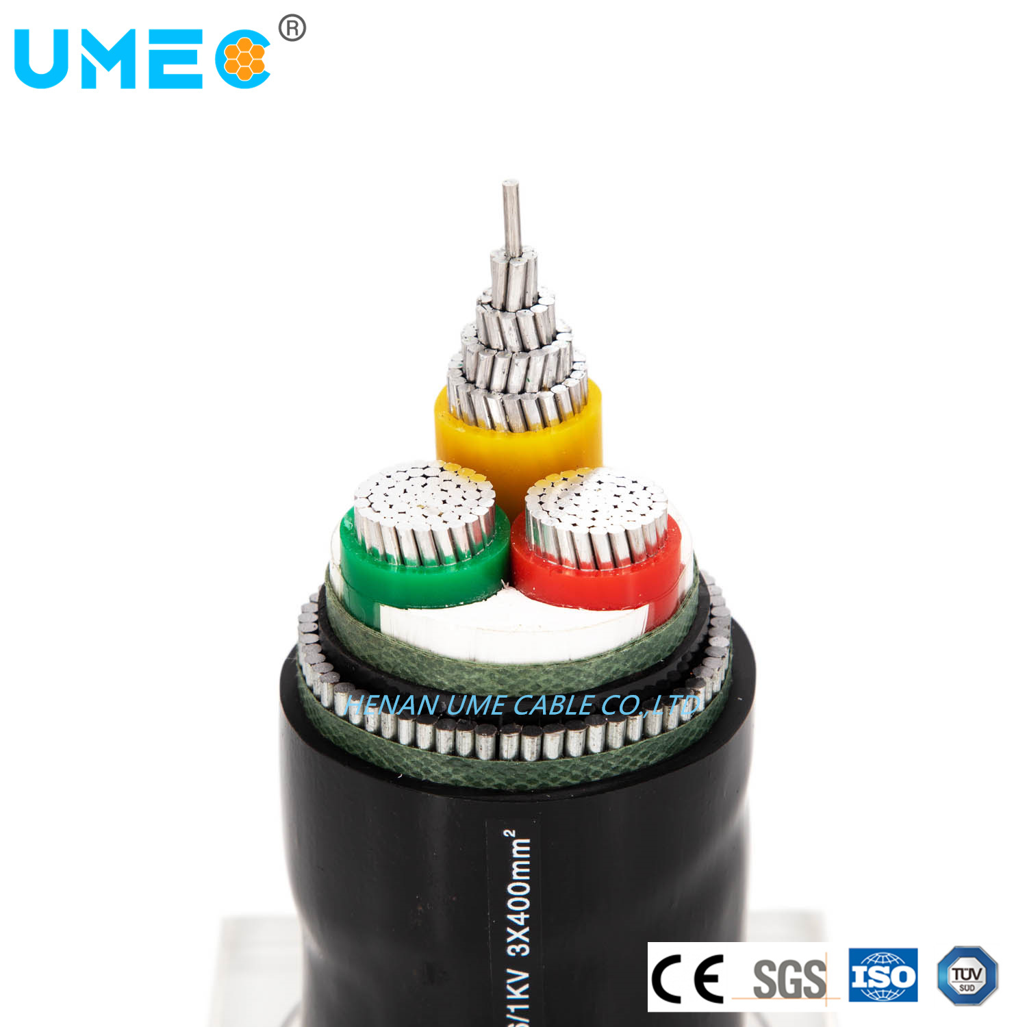 PVC Insulated Sheathed Steel Tape Armored Fire Resistant Cable