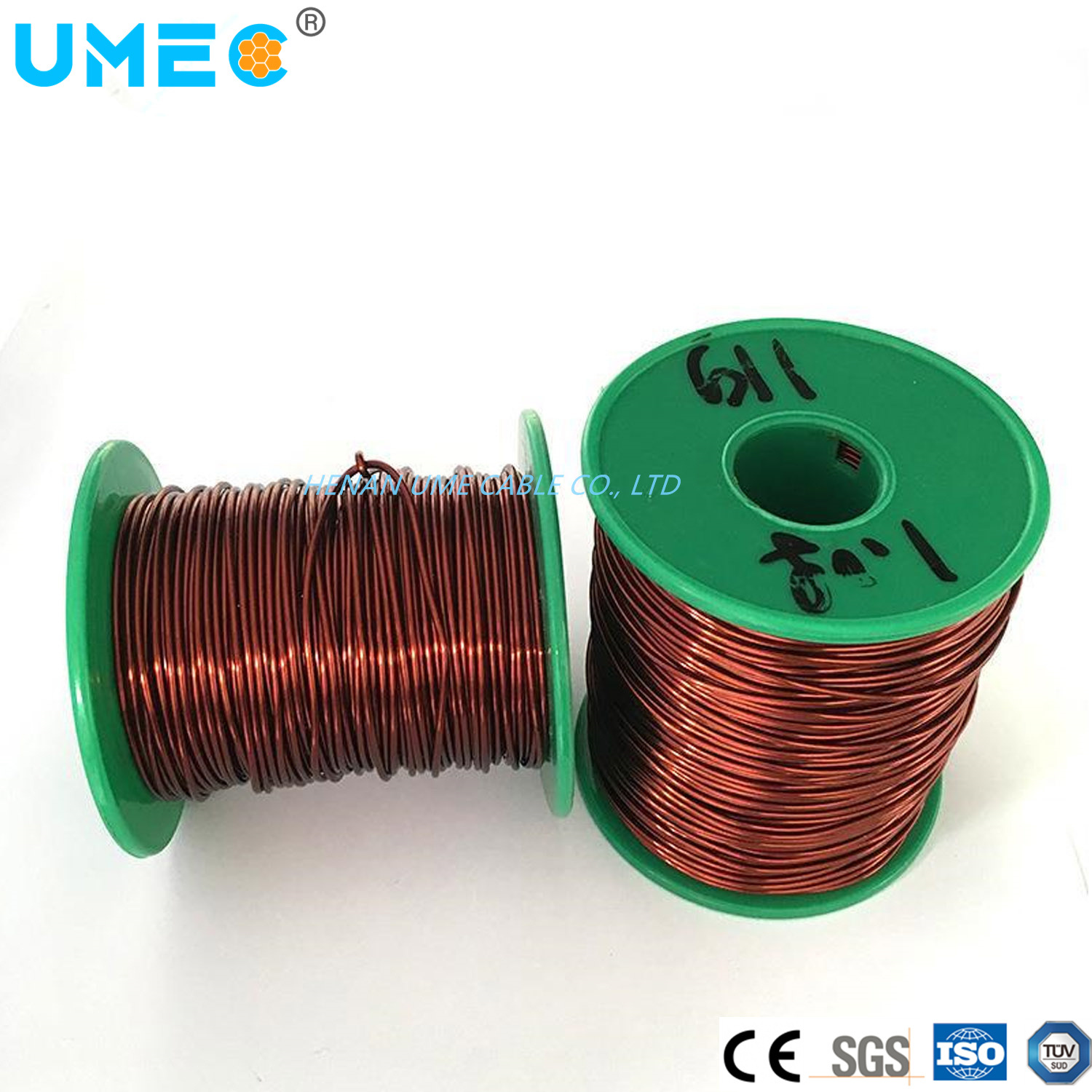 
                Cable de poliamida-imida de 14 AWG a 44 AWG buena resistencia al calor Y resistencia mecánica alambre esmaltado
            