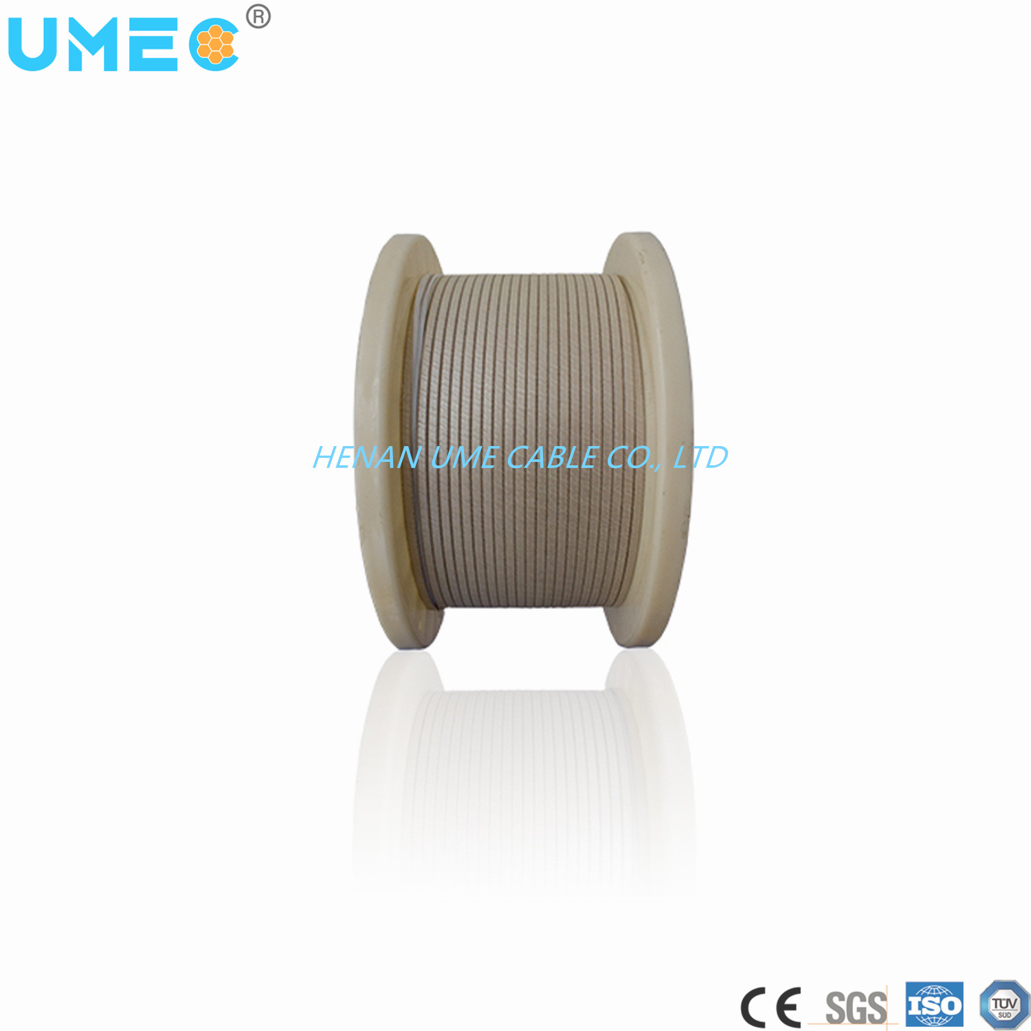 Polyester Film Reinforced Mica Tape Wrapping Copper Flat Wire