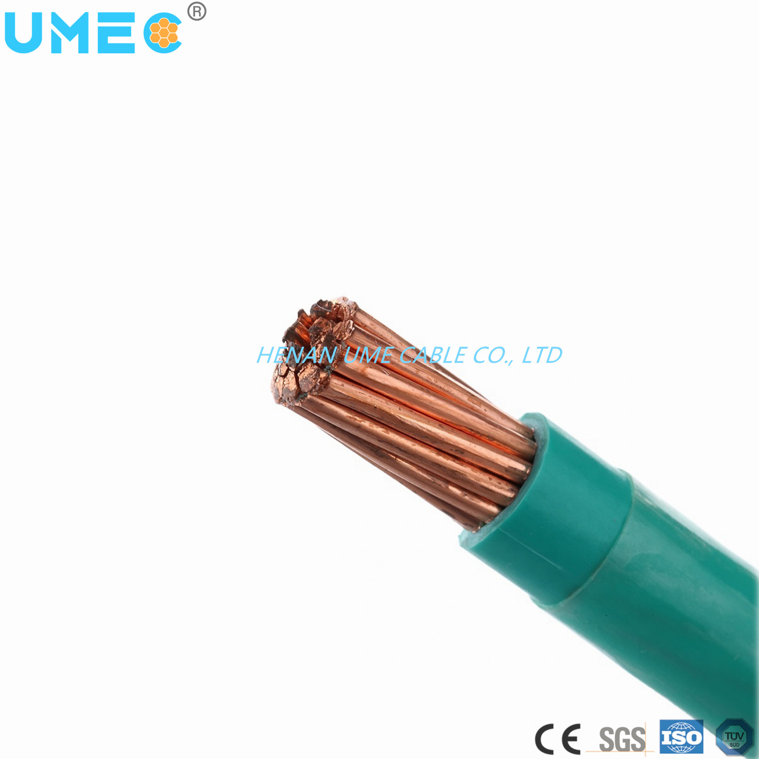 
                Fabricante profesional 19/1.51 7/0.310 de calibre 12 desnudos de cobre trenzado Thwn Thhn cable eléctrico
            