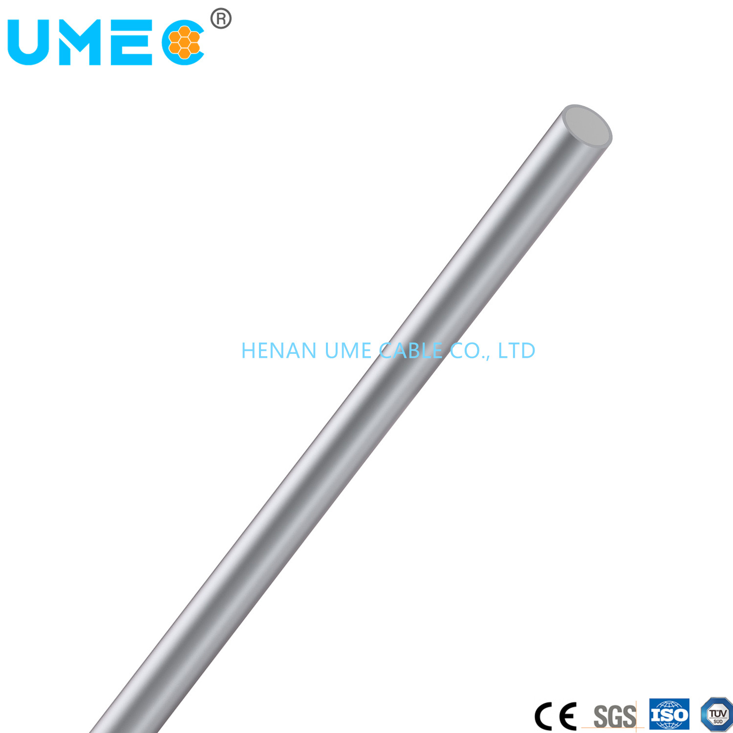 China 
                Solo Conductor acero revestido de aluminio cable solo acs
              fabricante y proveedor