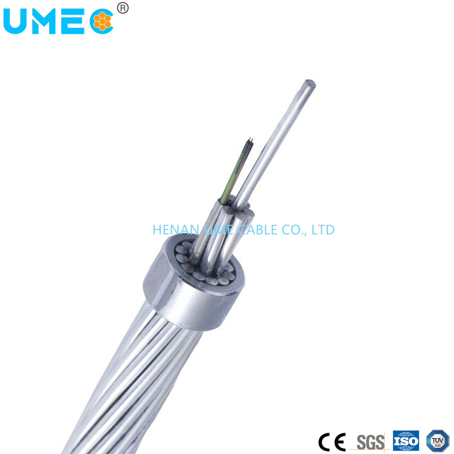 China 
                Cable de fibra óptica de trenzado El cable de masa
              fabricante y proveedor