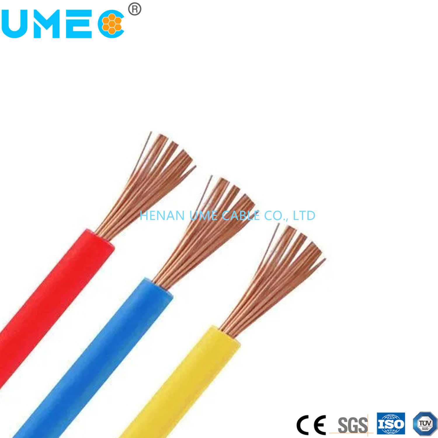 Tw/Thw Wire Multicore Fire Resistance Electrical Wire Low Voltage Electric Building Wire Power Cable