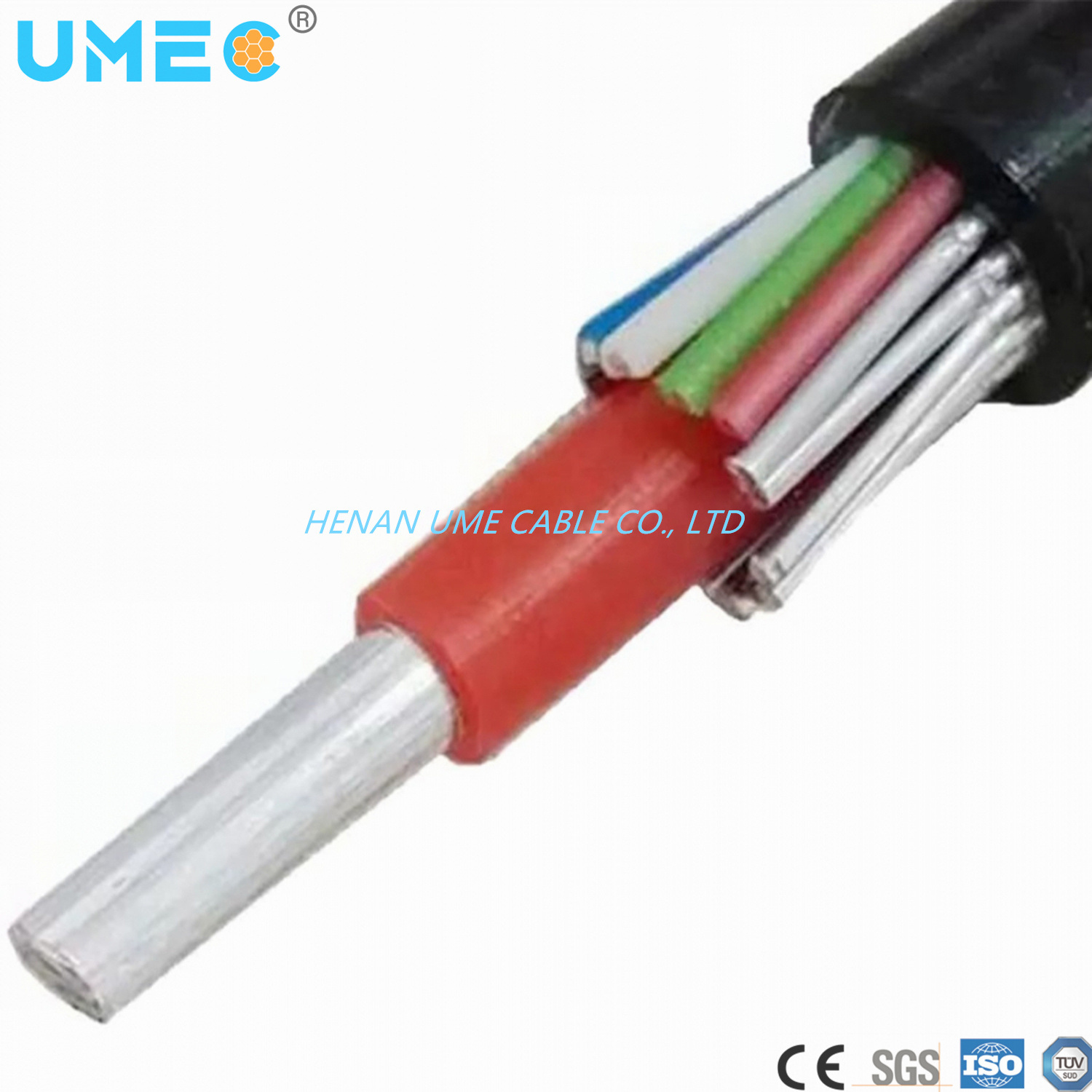 Two Concentric Conductors Coaxial Cable