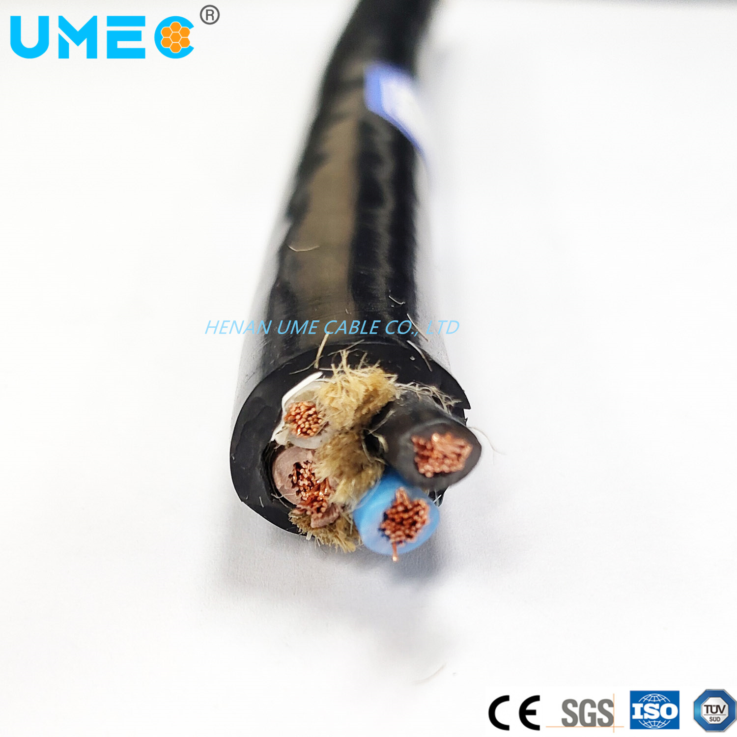 Utility Silicone/Epr/CPE/EPDM/PVC/PVC Elastomer Rubber Cable10AWG 14AWG 16AWG Electric Cables