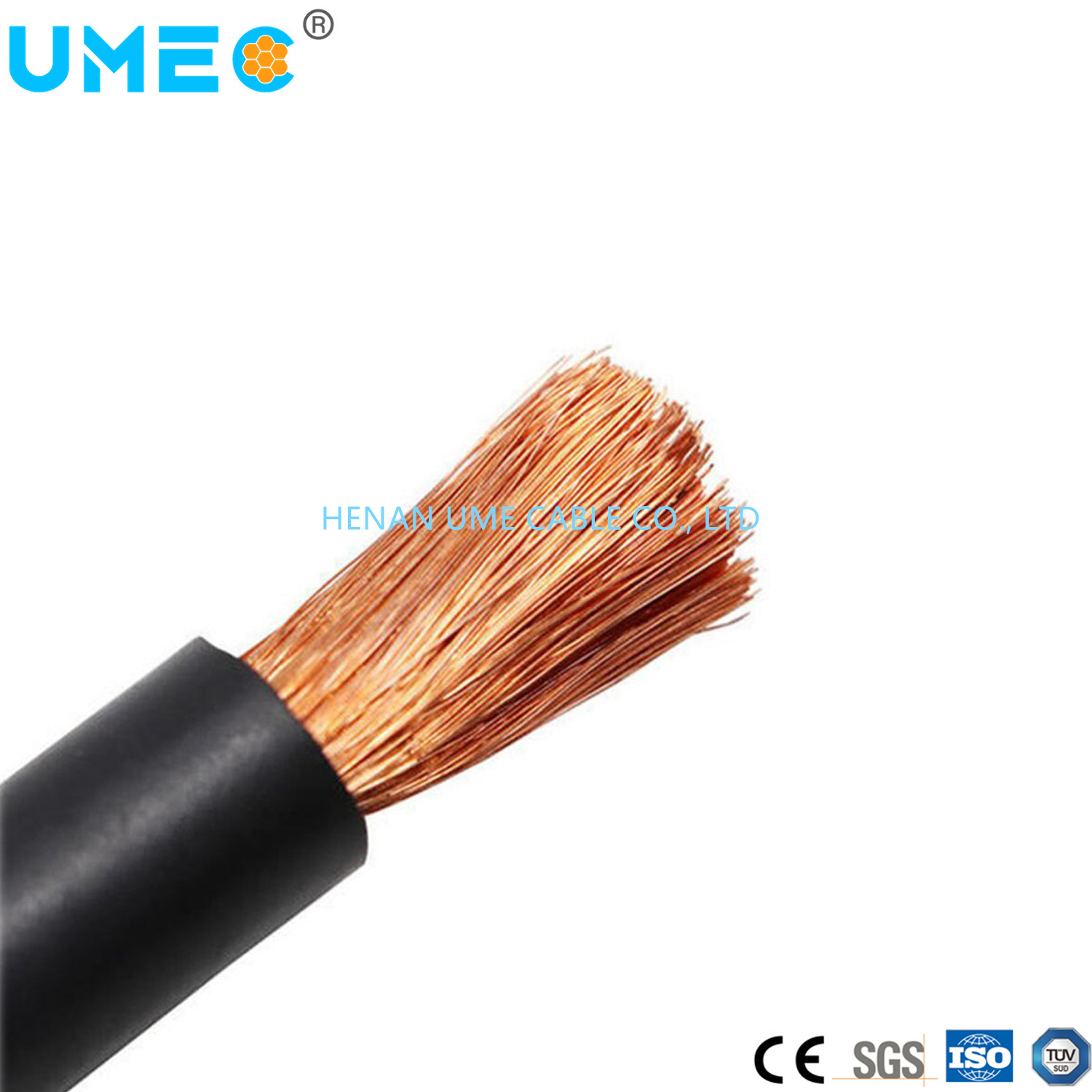 
                Comercio al por mayor de cable de silicona extra suave de color naranja o negro de caucho de silicona transparente de alta Cable Conductor de cobre de 16mm2
            
