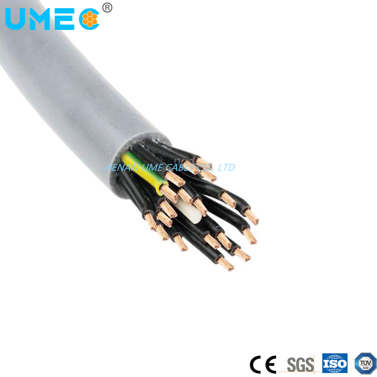 China 
                Cable Multicore mayorista 2 3 4 5 Corex0.75mm 1,5 mm 2,5 mm 4mm 16mm 50mm 95mm Cable Ysly flexible
              fabricante y proveedor