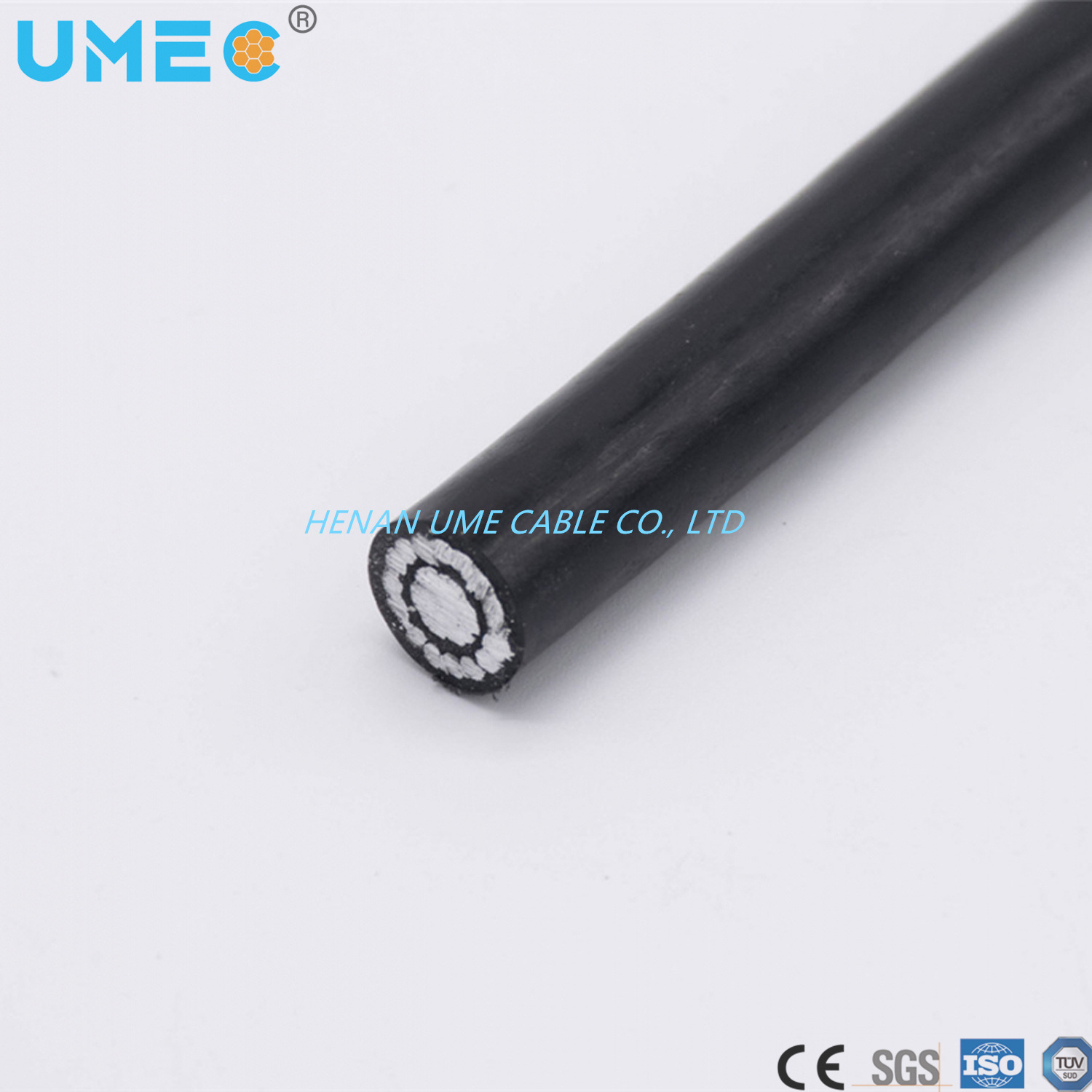 XLPE Insulation Stranded Copper Conductor Concentric Cable