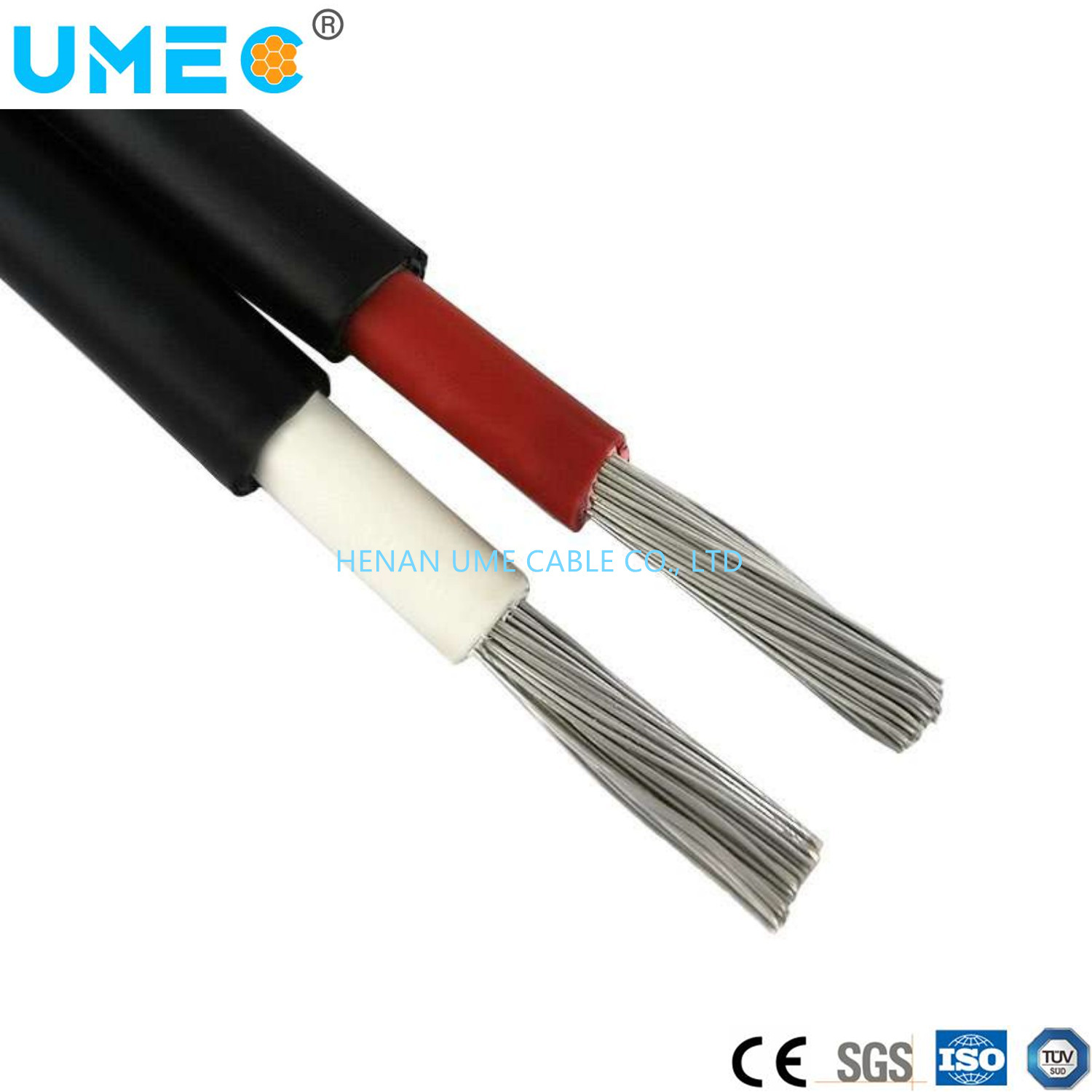 Chine 
                Câble PV solaire CC en cuivre étamé Xlpo 1,5 mm 2,5 mm 4 mm Fil pour panneau solaire 6 mm 8 mm 10 mm 16 mm 25 mm 35 mm
              fabrication et fournisseur