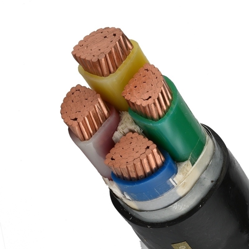 
                        0.6/1kv 3 Cores 4 Cores XLPE or PVC Insulation Water Proof Underground PVC Sheath Cable
                    