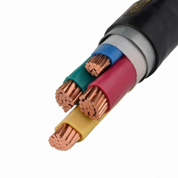 China 
                                 0.6/1kv XLPE 4 núcleos aislados de cable de alimentación Cable Eléctrico cable subterráneo                              fabricante y proveedor