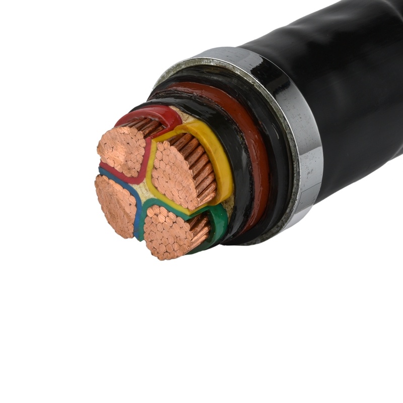 
                                 120 мм2 240 мм2 300мм2 400 мм2 многоядерные XLPE ПВХ PE короткого замыкания электрического кабеля стальная проволока Aramoured ПВХ оболочки кабеля                            