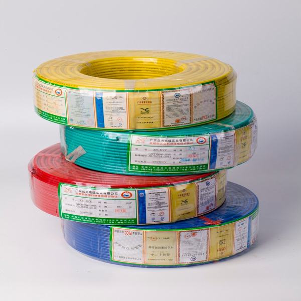 450/750V Solid Copper Conductor PVC Insulated Electrical Cable Wire