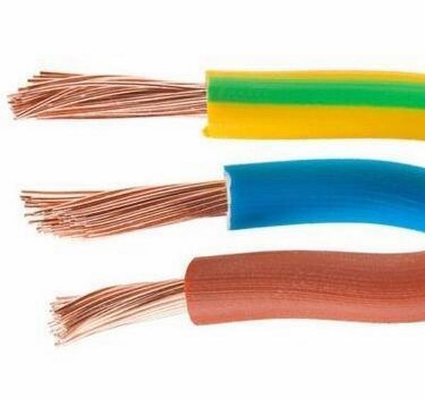BV BVV BVVB Bvr Size Solid Copper Conductor PVC Insulated Building Wire Electrical Power Cable