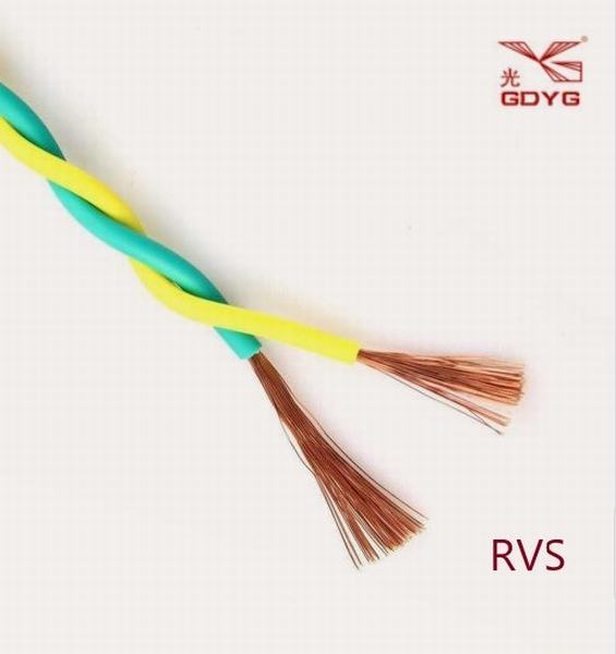 
                                 Condutores de cobre com isolamento de PVC Fio eléctrico do fio de construção                            