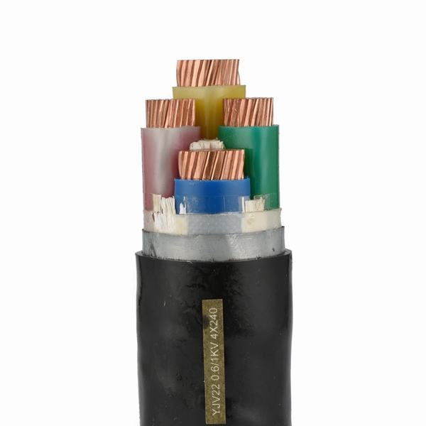 Copper Core PVC Insulation Armored Electrical/Electric Power Wire Cable