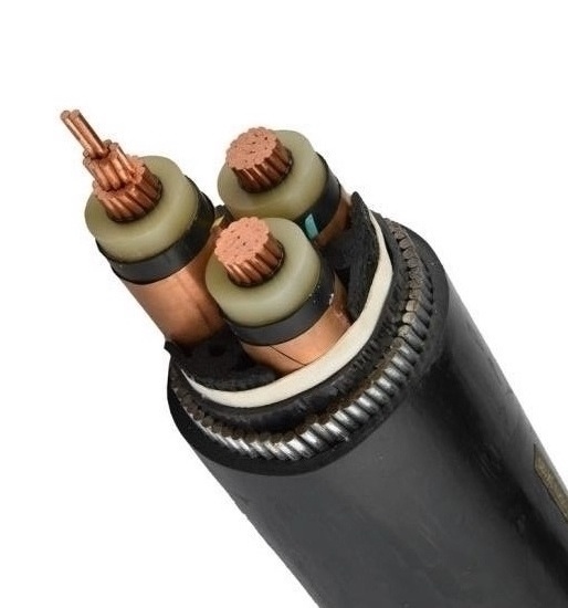 
                IEC60502 0.6/1kv 120mm2 de 150mm2 de 300mm2, cables de cobre trenzado de aluminio conductor conductor aislamiento XLPE revestimiento exterior de PVC
            