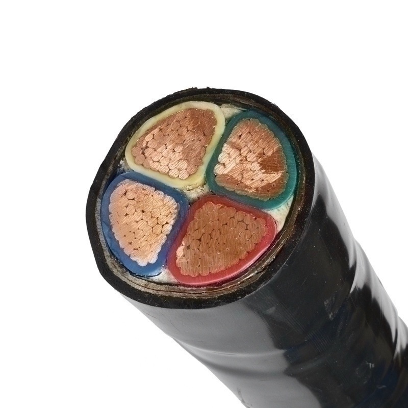 
                IEC60502 0.6/1кв 3 X 150мм2 Eelctrical кабель медный проводник XLPE/с изоляцией из ПВХ стальная проволока бронированных ПВХ Оболочки или низкий уровень дыма Helogen оболочки кабеля
            