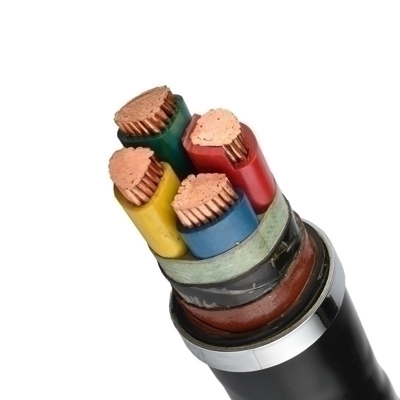 
                IEC60502 11kv 0.6/1kv Power Cable 1 X 50mm2 3 X 95mm2 Copper Wire Conductor PVC Insulated Aluminum Wire Armoured PVC Sheathed Cable Weather Resistance PVC Cable
            
