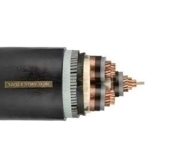 
                IEC60502 35kv 10kV Kabel 1 X 630mm2 Elektrokabel Kupfer/Aluminium Leiter Aluminium Draht gepanzerte XLPE Isolierung PVC ummantelt Rüstkabel
            