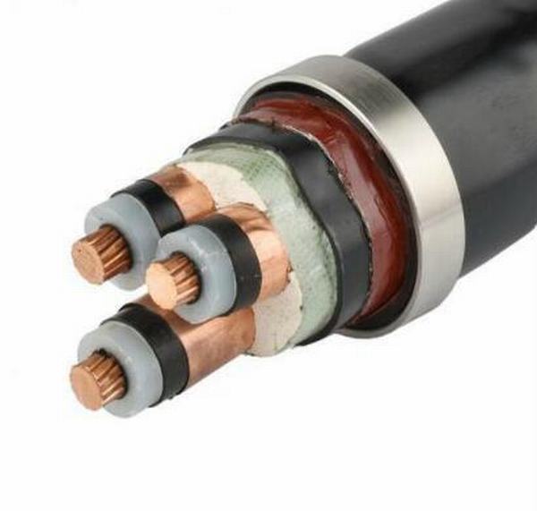 China 
                        Professional High Voltage 3 Copper/Aluminum Core XLPE/PVC Power Cable High Voltage Cable Electrical Cable
                      manufacture and supplier