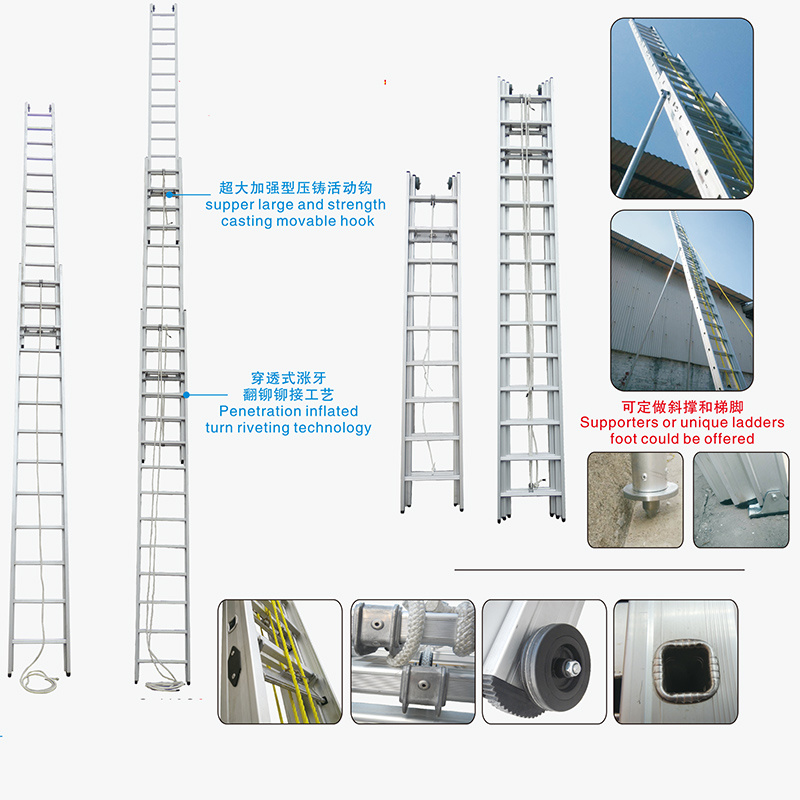 Cina 
                Ladder antincendio in alluminio 2 o 3 sezioni
             fornitore
