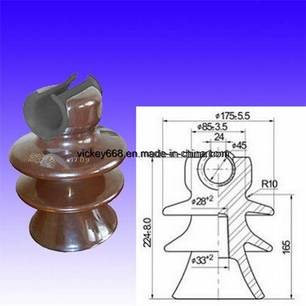 Shf-20yo 20kv Porcelain Pin Insulator, Ceramic Insulator, High Voltage Insulator