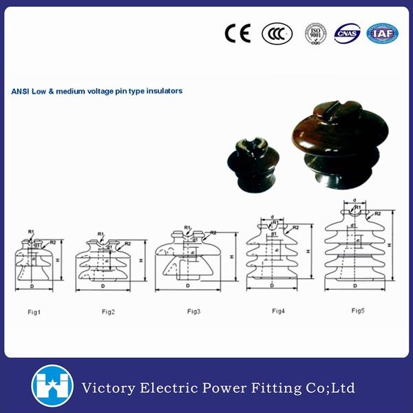 China 
                        1A ANSI Low and Medium Voltage Pin Insulators
                      manufacture and supplier