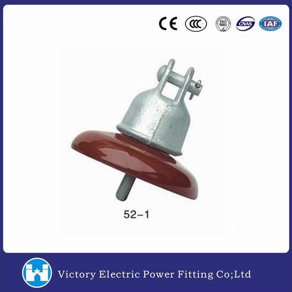 China 
                                 ANSI-Standard-Scheibenaufhängung Isolator (52-1)                              Herstellung und Lieferant