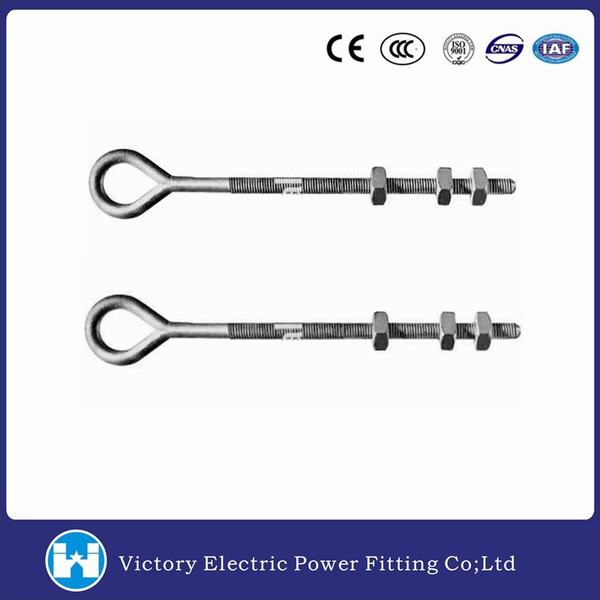 China 
                        ANSI Standard Oval Eye Bolt for Pole Line
                      manufacture and supplier