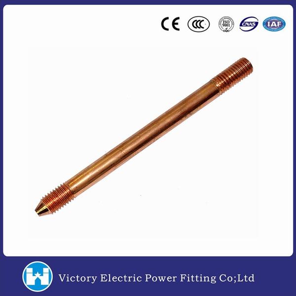 Copper Clad Stainless Steel Copper Weld Steel Ground Rods/Earth Rods