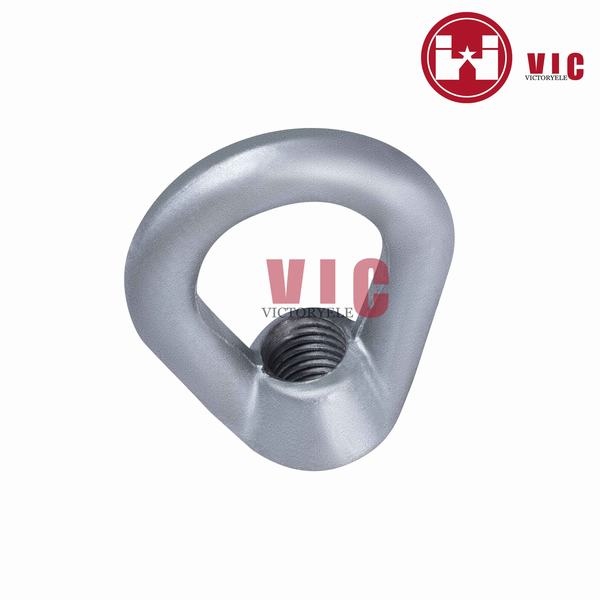 Drop Forged Steel Material Oval Eye Nut for Suspension Insulator
