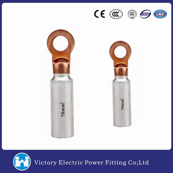 China 
                        Dtl-2 Series Copper Aluminium Connecting Terminals Bimetallic Cable Lugs
                      manufacture and supplier