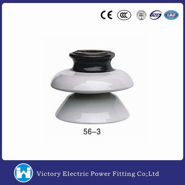 China 
                        Electric Pin Insulator ANSI 56-3 High Voltage Pin Insulator
                      manufacture and supplier