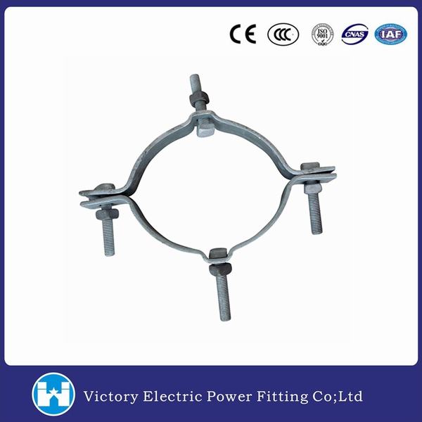 Chine 
                                 Pole Pole Eletric Collier de fixation du collier de serrage pour raccords de conduite de pôle                              fabrication et fournisseur