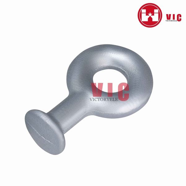 China 
                                 preço de fábrica Hot DIP galvanizado Steel Ball Eye for Power Linha de encaixe                              fabricação e fornecedor