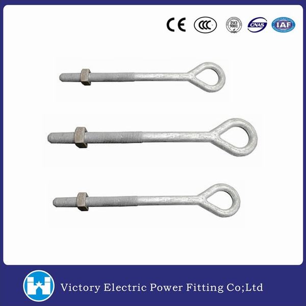 China 
                        Forged Oval Shoulder Eye Bolt Hot DIP Galvanized
                      manufacture and supplier