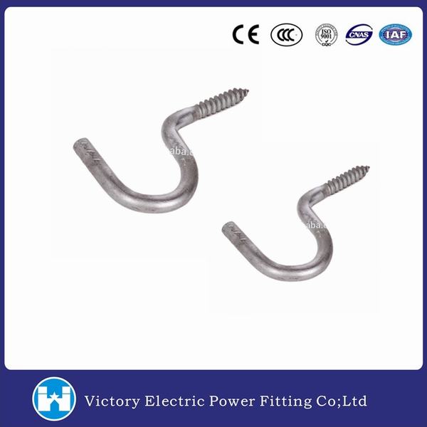 China 
                        Galvanized Hook Screw for Wing Insulator
                      manufacture and supplier