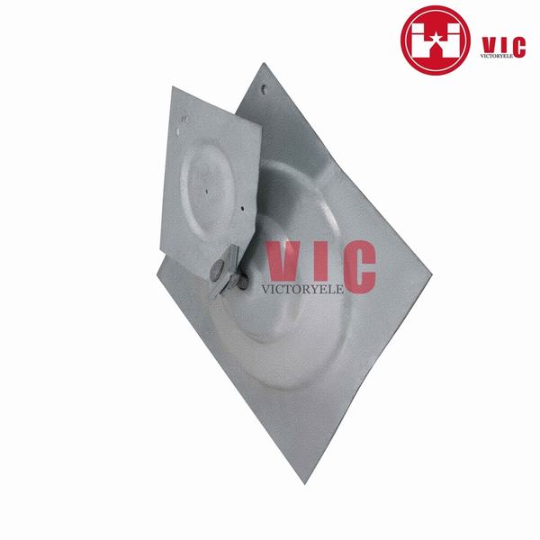 China 
                                 Placa de masa de acero galvanizado Vic Pole Butt para cable de masa de hierro                              fabricante y proveedor