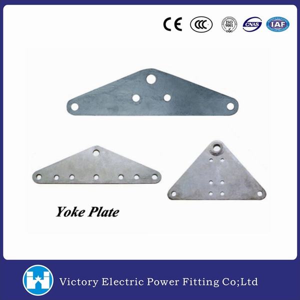China 
                        Galvanized Yoke Plate for Lineking Fittings
                      manufacture and supplier