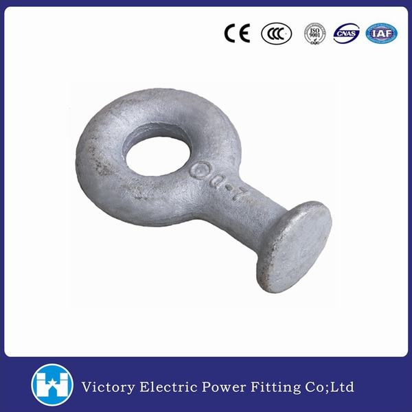China 
                        Hard Ware High Quality Hot-DIP Galvanized Steel Q-7 Ball Eyes Used for Link Power Fitting
                      manufacture and supplier