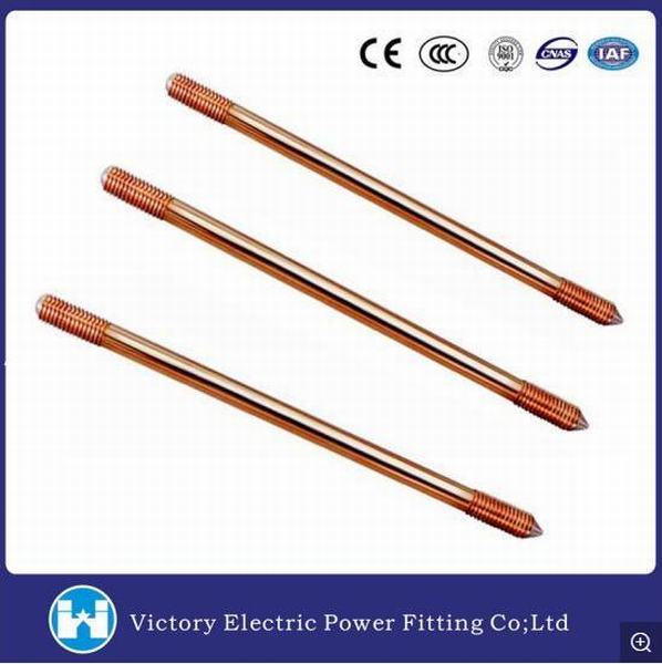 China 
                        High Conductivity Copper Earthing Rod for Earthing System
                      manufacture and supplier