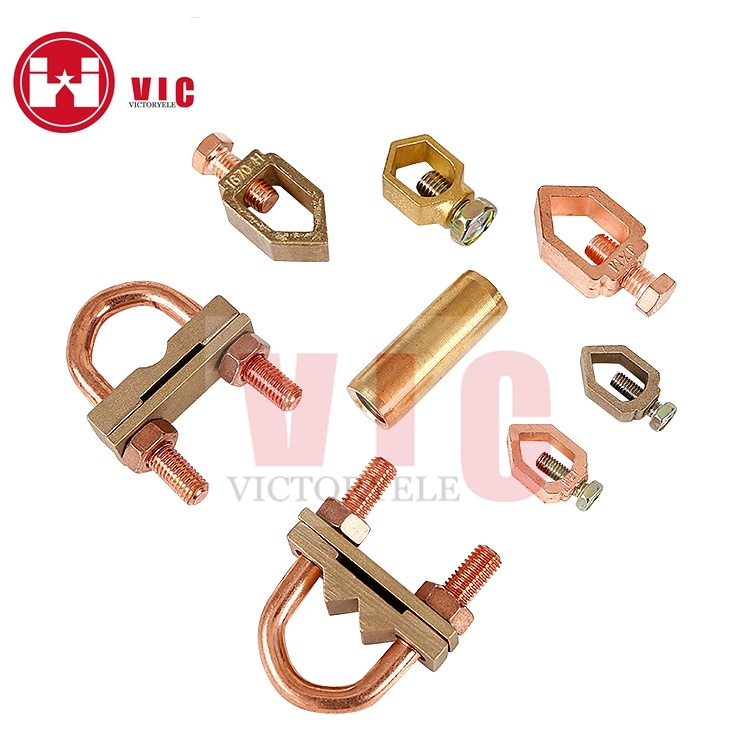 High Quality Good Price Copper Ground Earth Rod Clamp