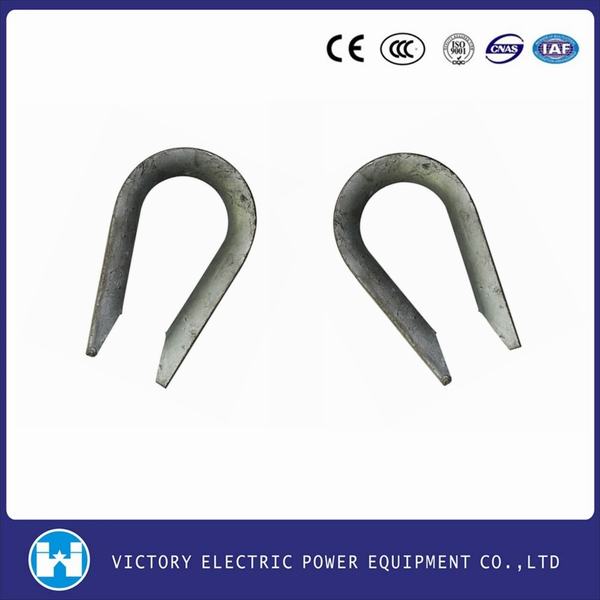 High Quality Hot DIP Galvanized Thimble Clevis for Guy Grip Cable Clamp Overhead Fitting