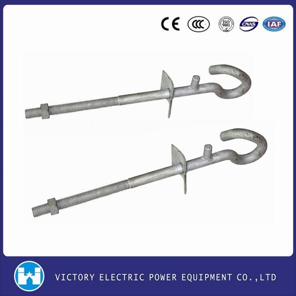 China 
                        High Quality Pigtail Hook Bolt for Pole Line Hardware
                      manufacture and supplier