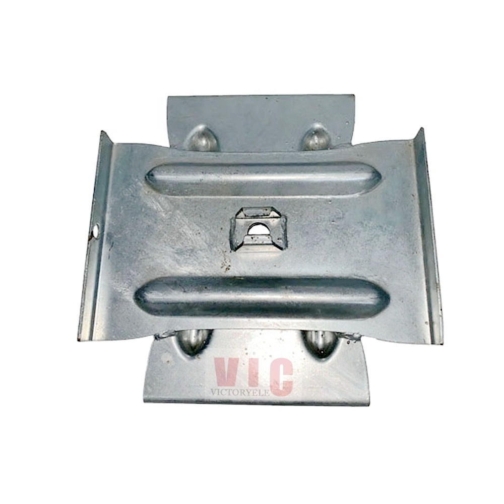 Hot DIP Galvanized Corss Anchor Plate for Ground System Assembly